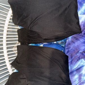 Set of 2 Black Leggings